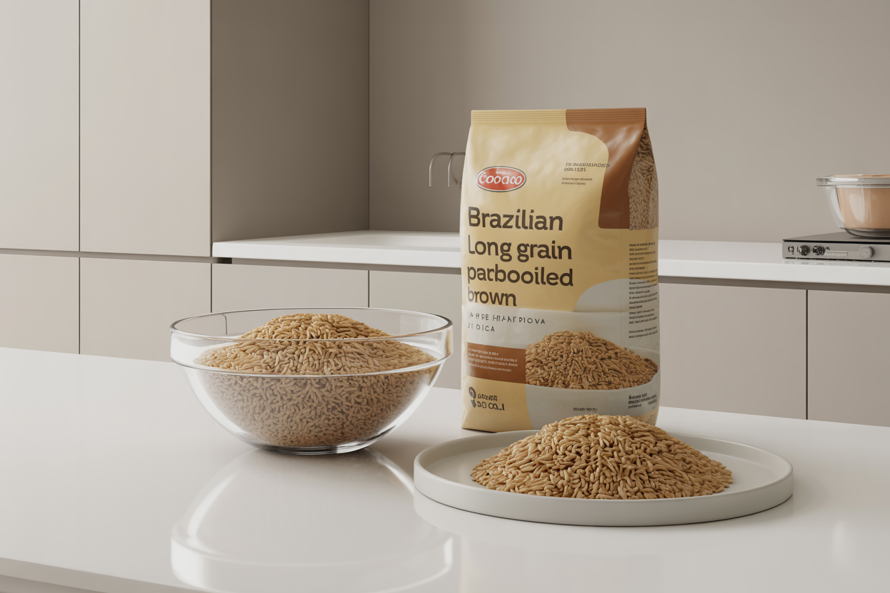 Corporate presentation of Brazilian long grain parboiled brown rice