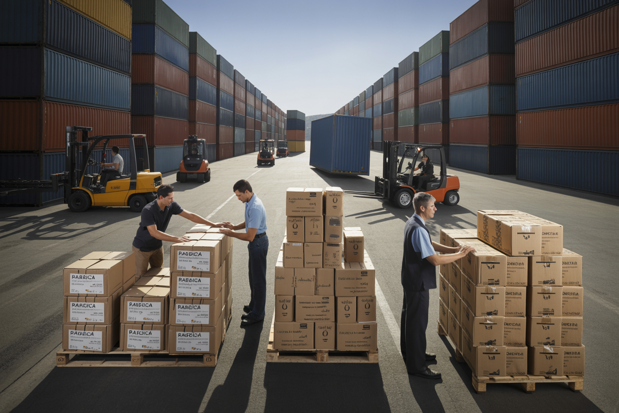 Arabica Coffee warehouse dispatch for worldwide shipment support