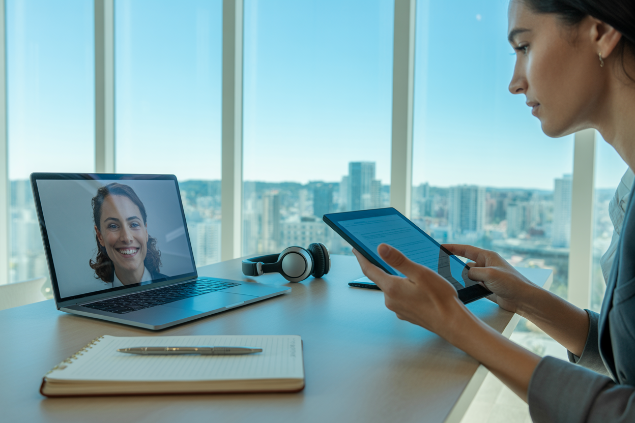 Online consultation for Brazil work visa with remote foreign client