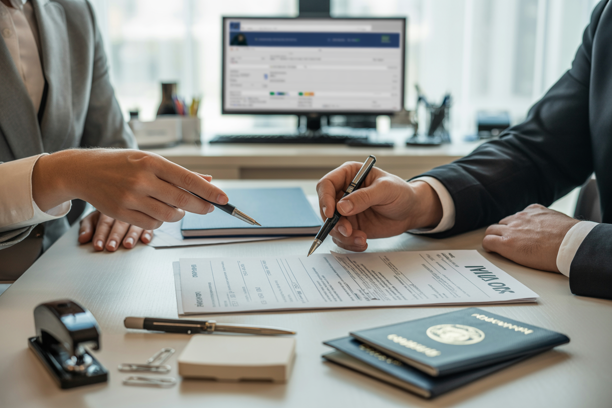 Work visa Brazil document review and legal assistance session