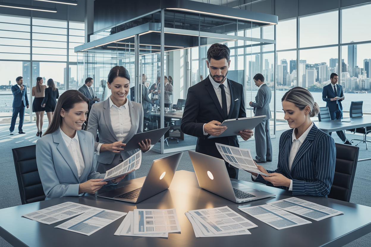 Debt collection services in Brazil for foreign companies office team