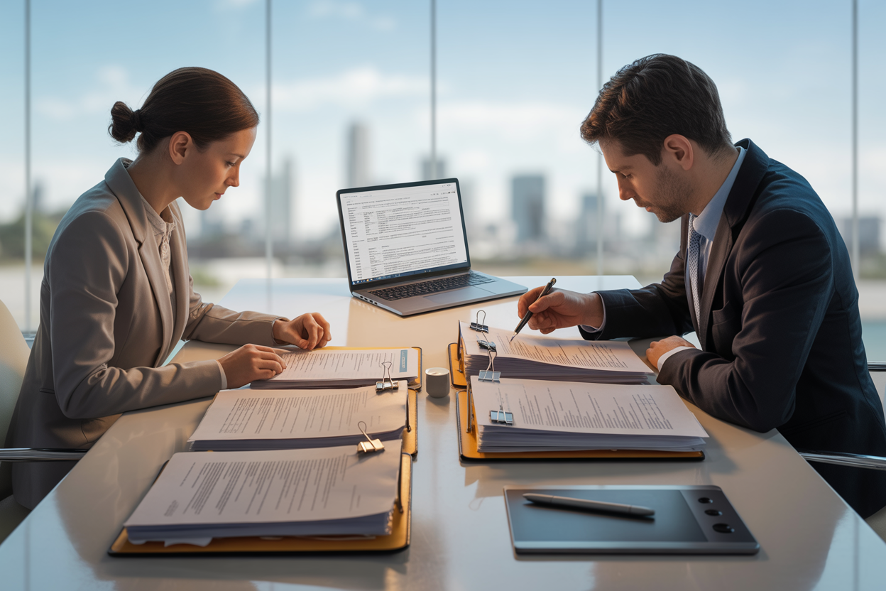 Secure document review for debt collection compliance in Brazil