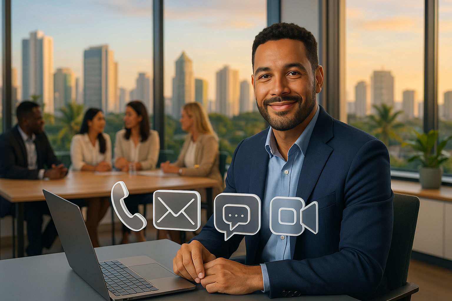 Escolha a melhor forma de entrar em contato com nossa equipe internacional de consultoria - Brazil for Business | Consultoria