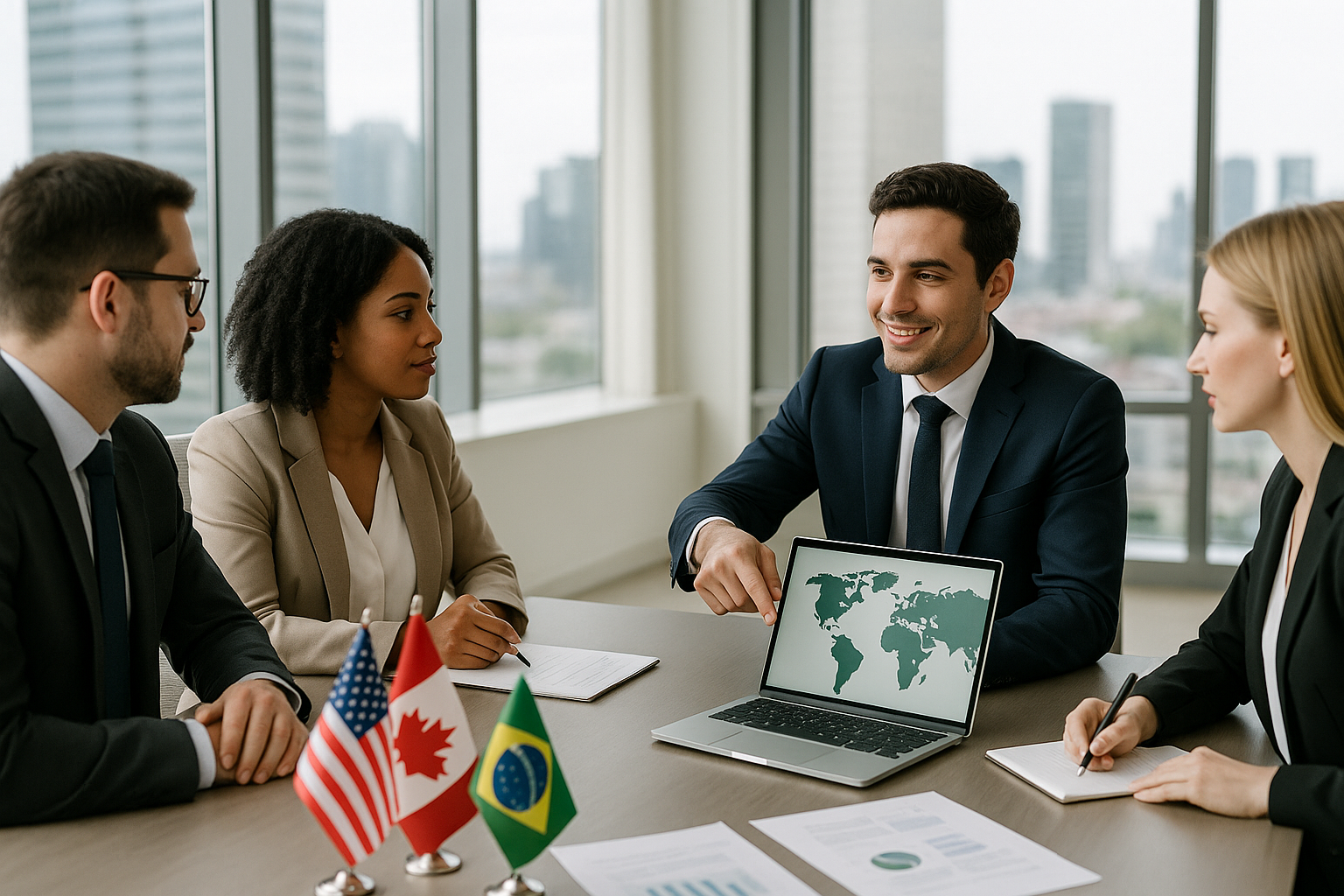 Consultoria especializada para Estados Unidos e Canadá com foco em visto e residência no Brasil - Brazil for Business | Consultoria
