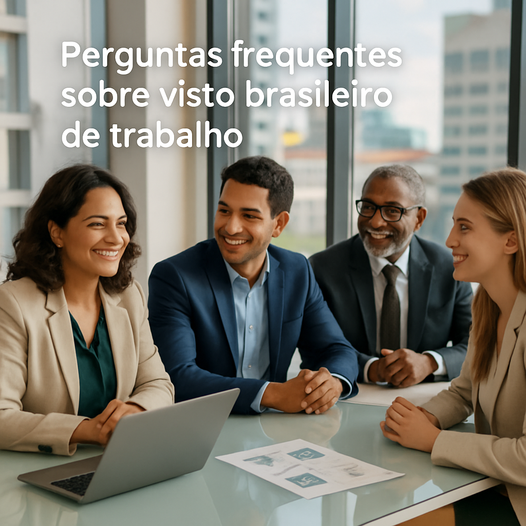 Perguntas frequentes sobre visto brasileiro de trabalho - Brazil for Business | Consultoria