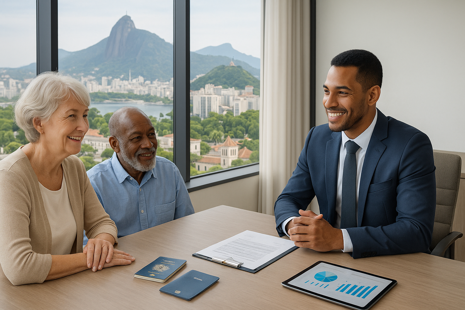 Assessoria completa para solicitar residência no Brasil como aposentado estrangeiro - Brazil for Business | Consultoria